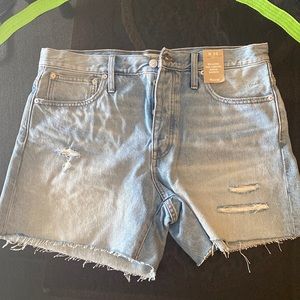 Madewell jean shorts
